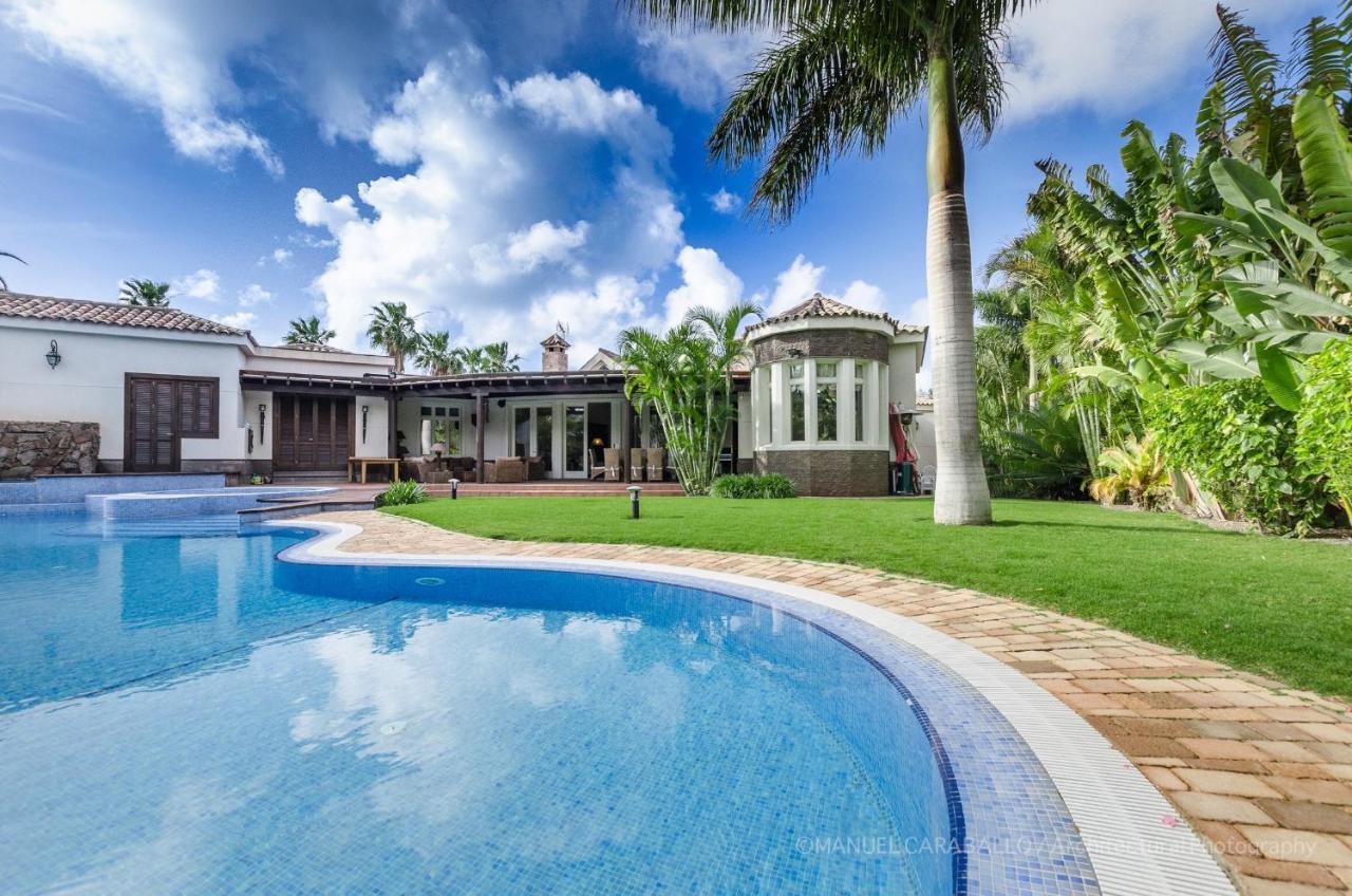 Maspalomas Golfside Luxury Villa San Bartolome Bagian luar foto