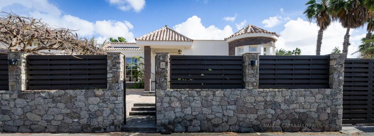 Maspalomas Golfside Luxury Villa San Bartolome Bagian luar foto
